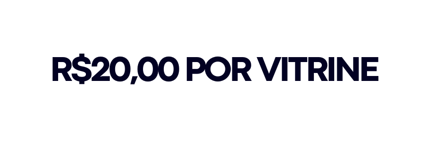 r 20 00 por vitrine